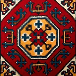 Turkmen gül — tribal seal