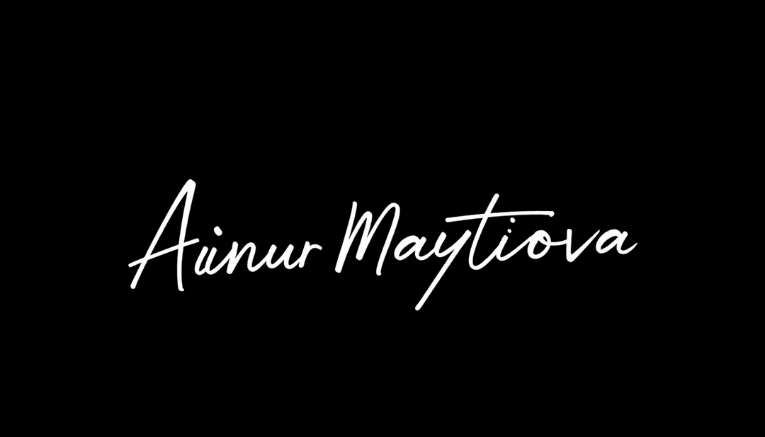 Ainur Mamytova signature